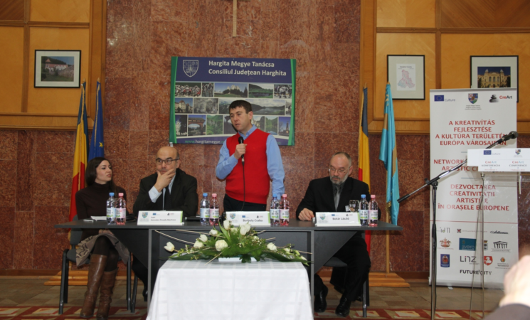 CreArt project conference was organized in Miercurea Ciuc