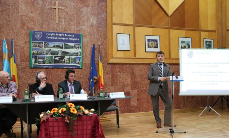 Conference on successful touristic model of La Vienne County in Miercurea Ciuc
