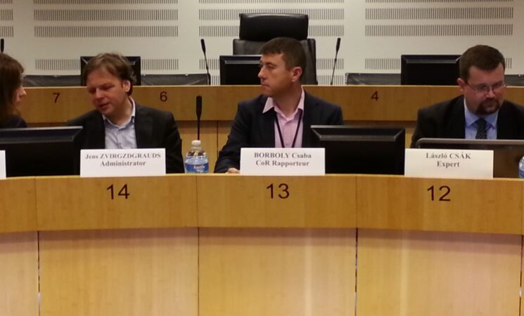 The rapporteur consultation of CoR member Borboly Csaba continues on the subject of sustainable buildings