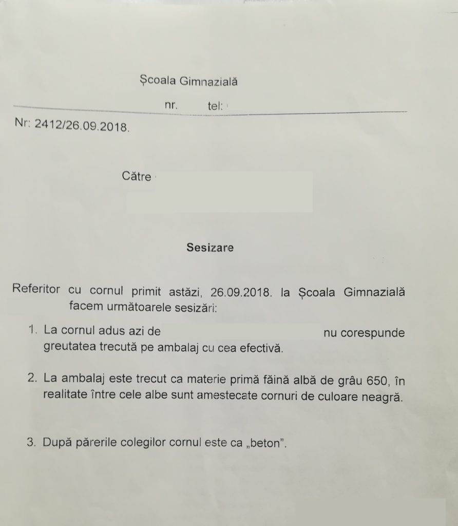 sesizare